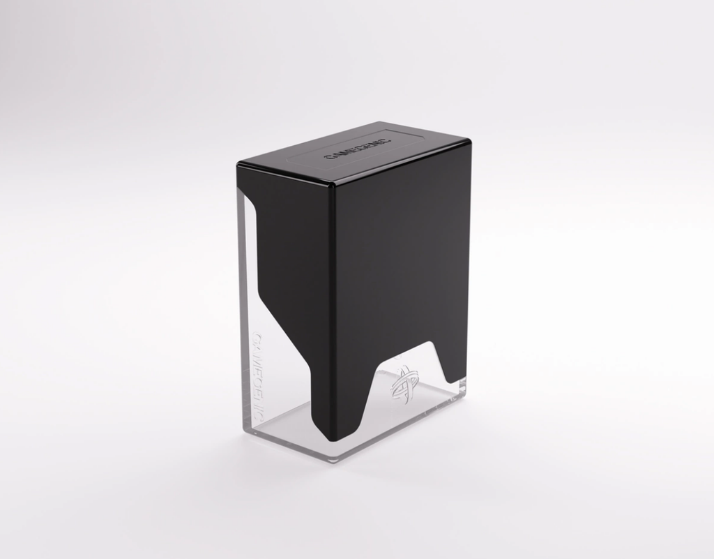 Deck Box: Gamegenic - Bastion 50+ XL, Black/Clear (لوازم لعبة لوحية)