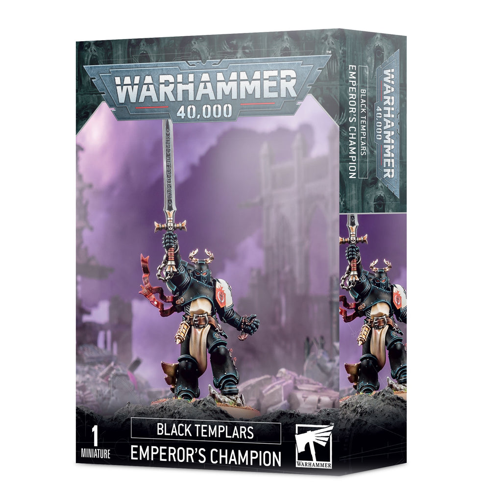 WH 40K: Black Templars - Emperor's Champion (إضافة للعبة المجسمات)