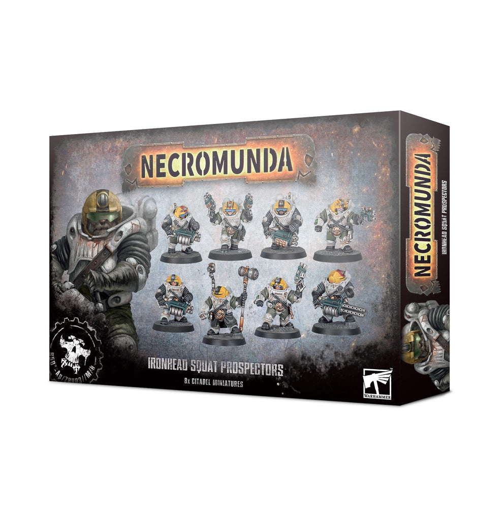 WH Necromunda - Ironhead Squat Prospectors (إضافة للعبة المجسمات)