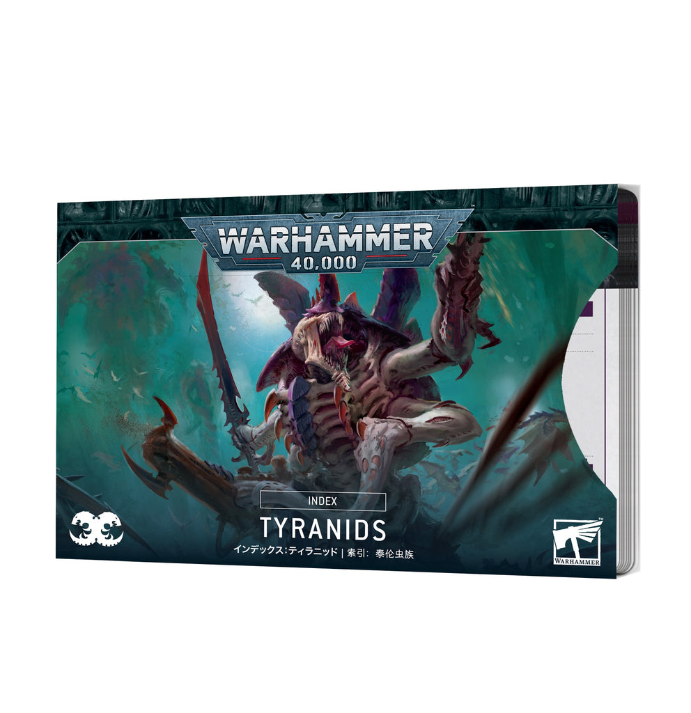 WH 40K: Index Card Bundle: Xenos - Tyranids  (إضافة للعبة المجسمات)