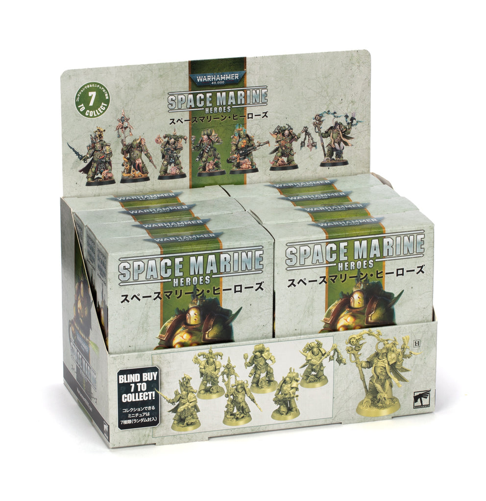 WH 40K: Space Marine Heroes (Series 03) - Japanese Set [Display] (إضافة للعبة المجسمات)