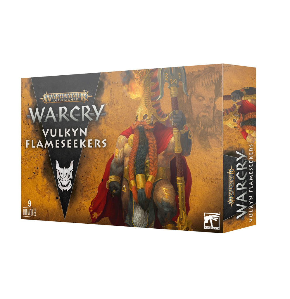 WH AoS: Warcry - Vulkyn Flameseekers (إضافة للعبة المجسمات)