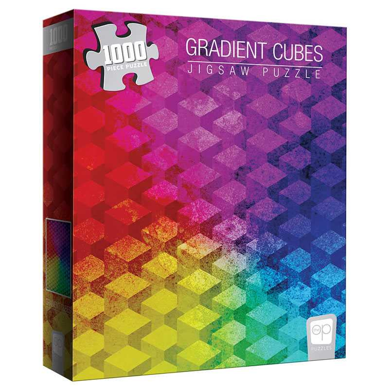 Jigsaw Puzzle: The OP -Gradient Cubes [1000 Pieces] (أحجية الصورة المقطوعة)