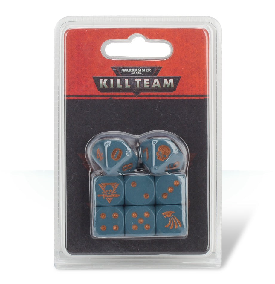WH 40K: Kill Team - Drukhari Dice Set (إضافة للعبة المجسمات)