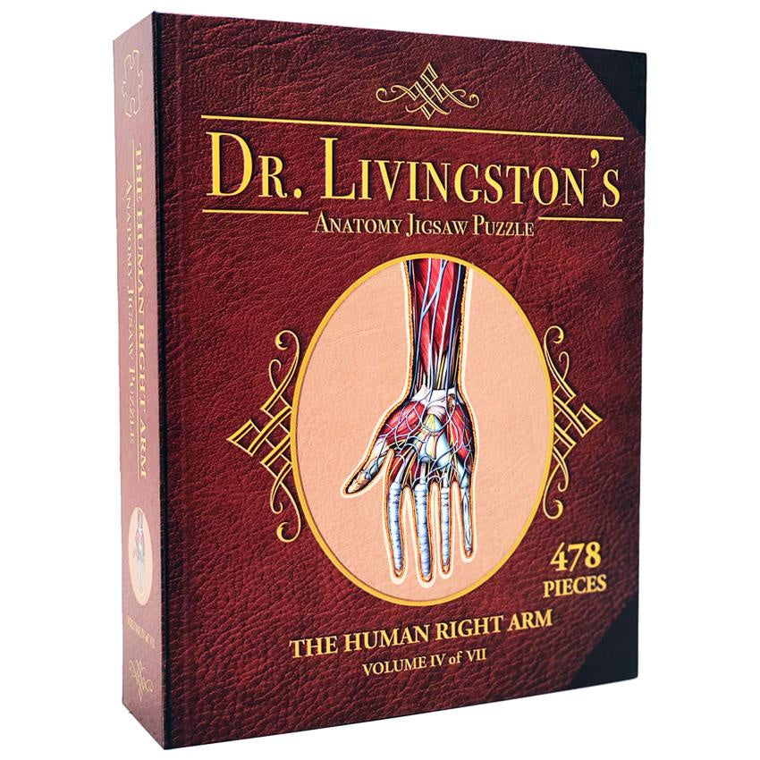 Jigsaw Puzzle: Dr. Livingston's Anatomy - The Human Left Arm [472 Pieces] (أحجية الصورة المقطوعة)