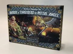 Massive Darkness 2: Heroes & Monster Set - Bards & Tinkerers vs Metal Angel (إضافة لعبة)