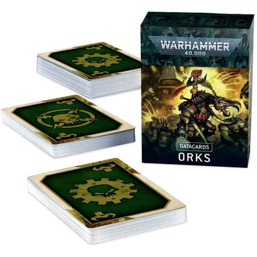 WH 40K: Orks - Data Cards (9th Ed.) (إضافة للعبة المجسمات)