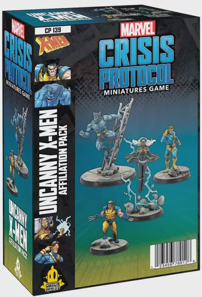 MARVEL: Crisis Protocol - Uncanny X-Men Affiliation Pack (إضافة للعبة المجسمات)