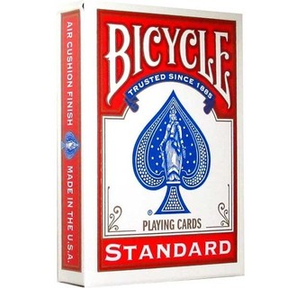 Playing Cards: Bicycle - Standard Index, Red (ورق لعب)