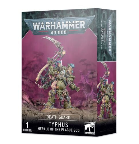 WH 40K: Death Guard - Typhus Herald of the Plague God  (إضافة للعبة المجسمات)