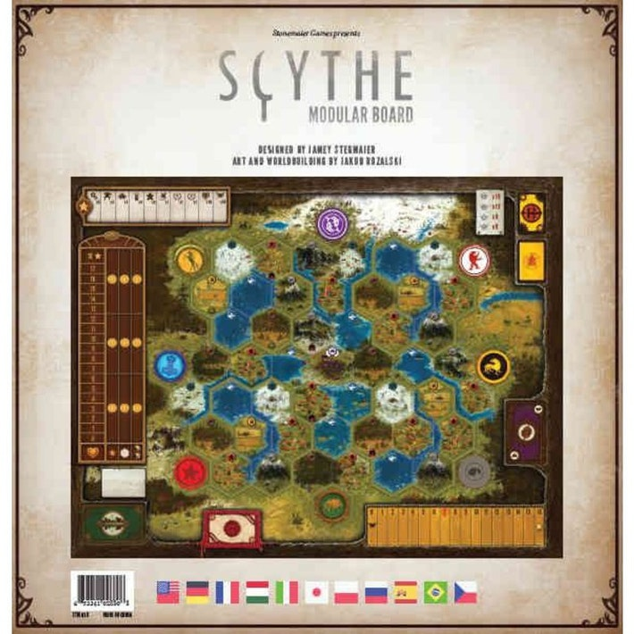 Scythe - Modular Board (إضافة لعبة)