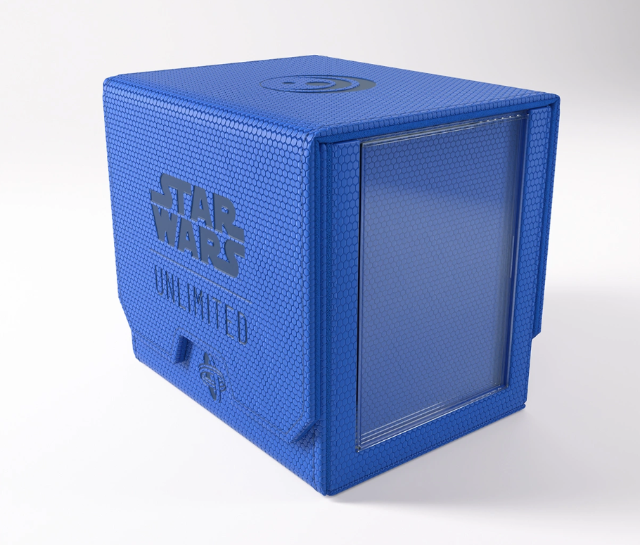 Deck Box: Star Wars: Unlimited Deck Pod, Blue (لوازم للعبة تداول البطاقات)