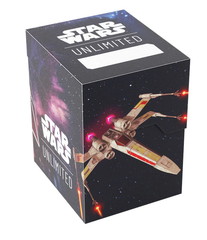 Deck Box: Star Wars: Unlimited Soft Crate, X-Wing/Tie-Fighter (لوازم للعبة تداول البطاقات)