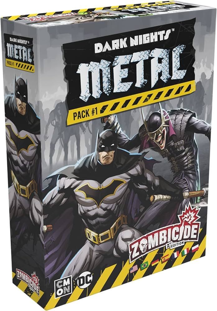 Zombicide [2nd Ed.] - Dark Night Metal Pack #1 (إضافة للعبة المجسمات)