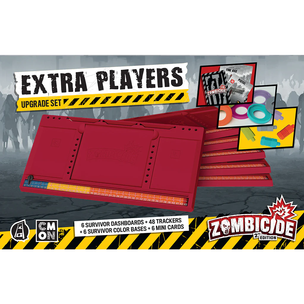 Zombicide [2nd Ed.] - Extra Players Upgrade Multilingual (إضافة للعبة المجسمات)