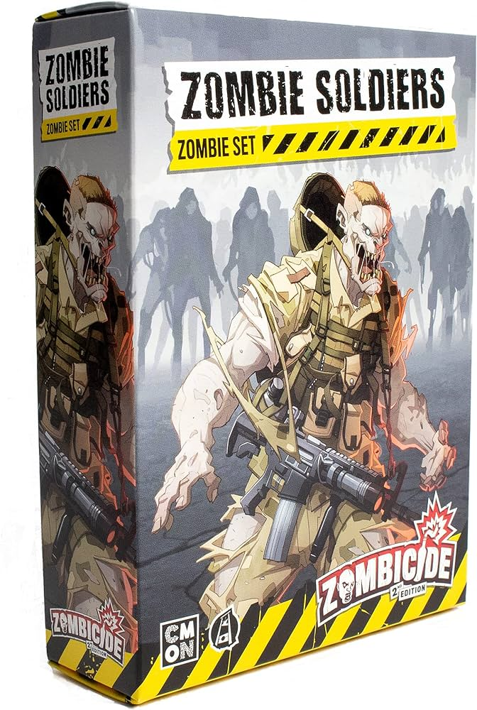Zombicide [2nd Ed.] - Zombie Soldiers Set (إضافة للعبة المجسمات)